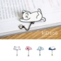 HAI2 BMCS Life ngáy hàng loạt mẫu hợp kim trâm cá nhân cổ áo kim dễ thương cô gái Nhật Bản - Trâm cài cài áo vest