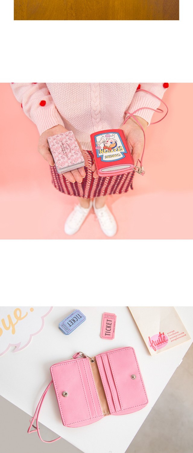 Bentoy newbangbang loạt cô gái tuyệt vời treo thẻ chủ thẻ giữ dây đa năng cầm tay ví coach