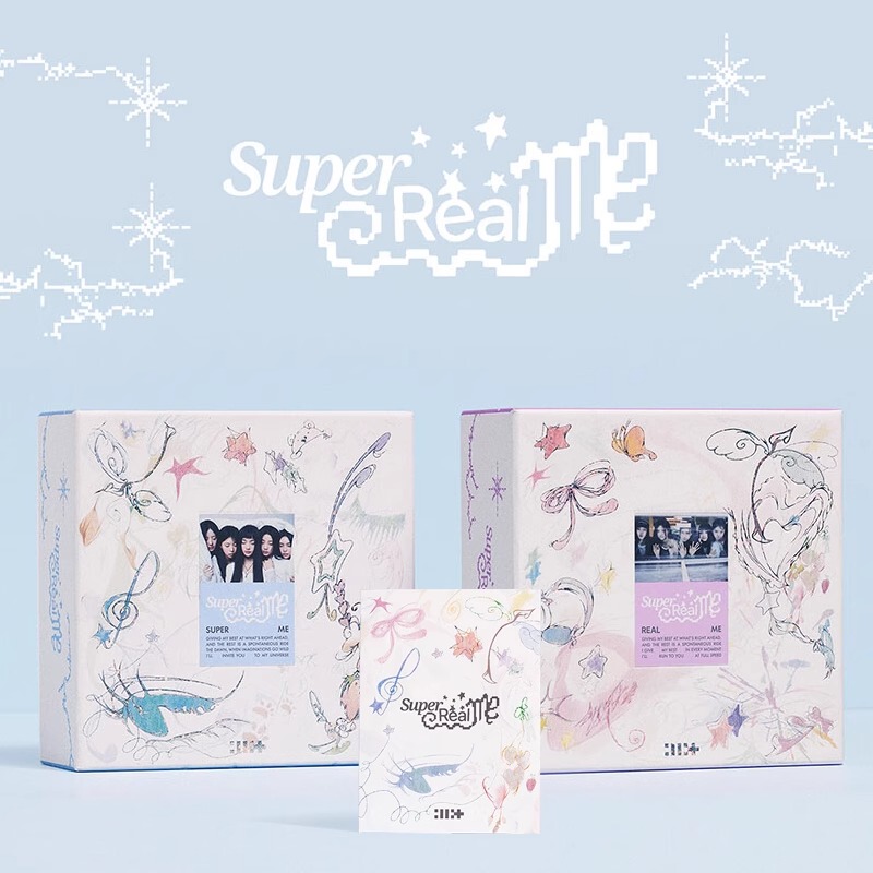 Authentic Illit Album Super Real Me Mini Album 1 Debut Album Photo Card Merchandise Hybe Girl Group