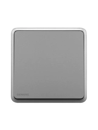 Siemens Switch Panel панель Lingxing Xinghui Silver Grey Five -Hole Double Double USB Home Power Wall