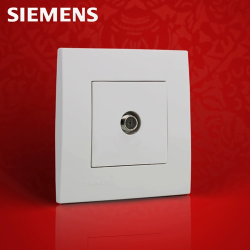 Панель переключателя Siemens Switch панель Siemens Spocket Socket Lingzhi Series Ya Bai широкополосное телевидение