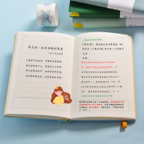 Small and portable pocket book a6 cute super cute hipster simple Net red small book high color value primary school girl small hard leather face memo carry small book Small Book