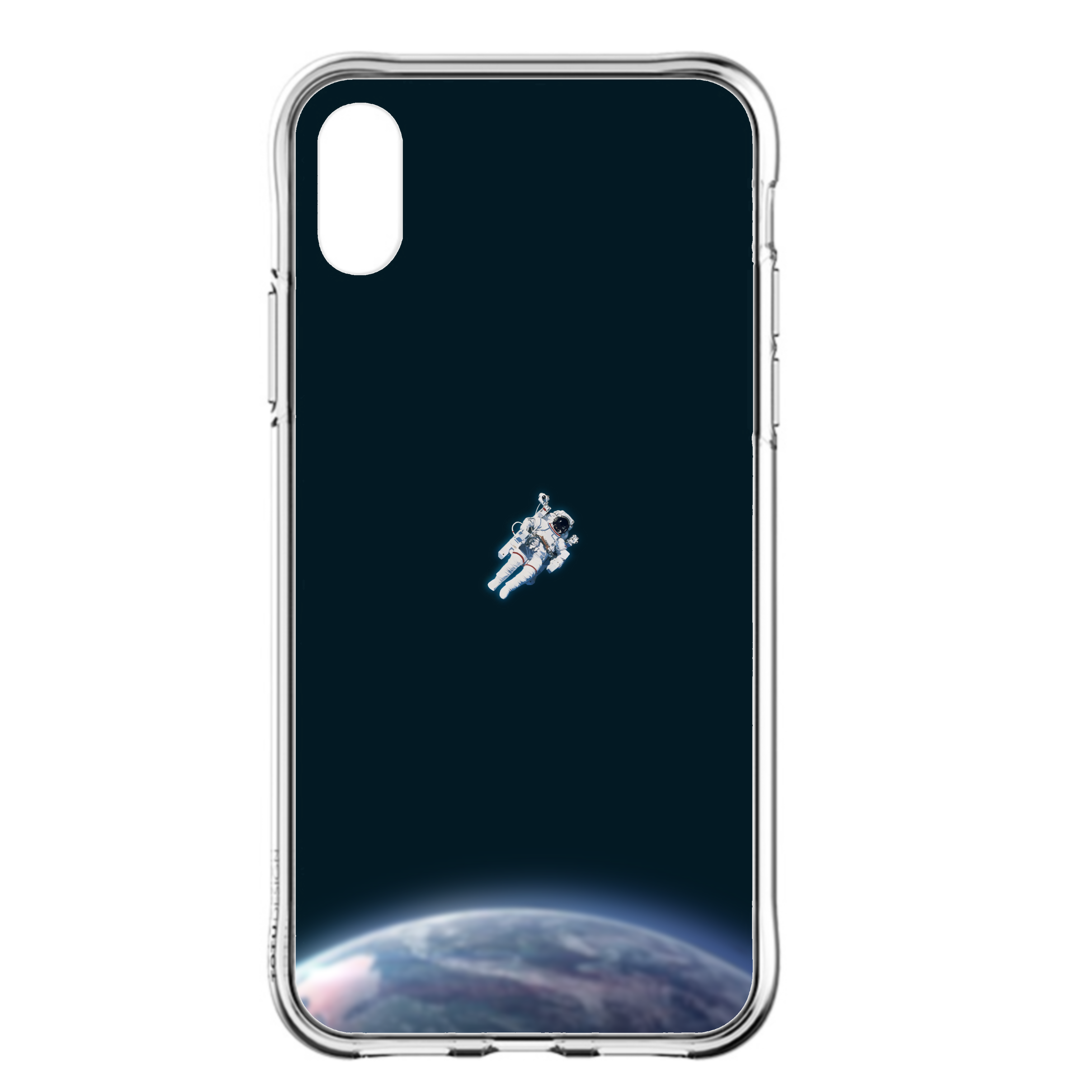 Spaceman No.1 Transparent Phone Case | Biyi Wenchuang tpu without the key of the spaceship abe