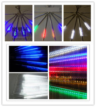 Christmas meteor shower mini double-sided set city lighting project string light flashing light running Water Light