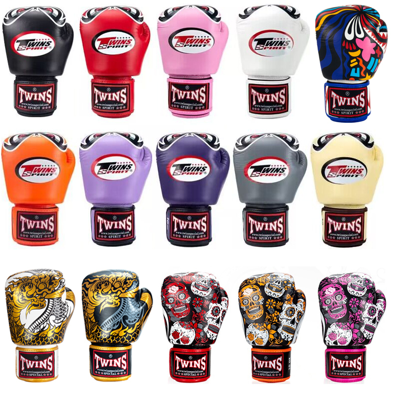 Original Twins Boxing Gloves Imported from Thailand with Eye Pattern, Camouflage Boxing, Sanda, Muay Thai, Fighting Training Original Twins Boxing Gloves Imported from Thailand with Eye Pattern, Camouflage Boxing, Sanda, Muay Thai, Fighting Training