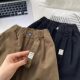 French-Style Boys' Pure Cotton Pants, Korean-Style Loose Children's Fashion Harem Pants, New Versatile Casual Cotton Pants, Trendy