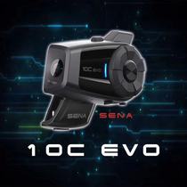 Spot SENA 10C EVO motorcycle helmet communication Bluetooth camera driving recorder 4K HD