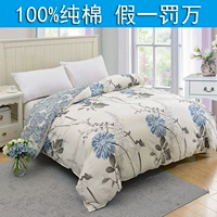 100% cotton chăn đơn mảnh đúp 1,8 m 1,5 m giường chăn xuân 200x230 bông Độc chéo và mùa hè - Quilt Covers chăn giá rẻ