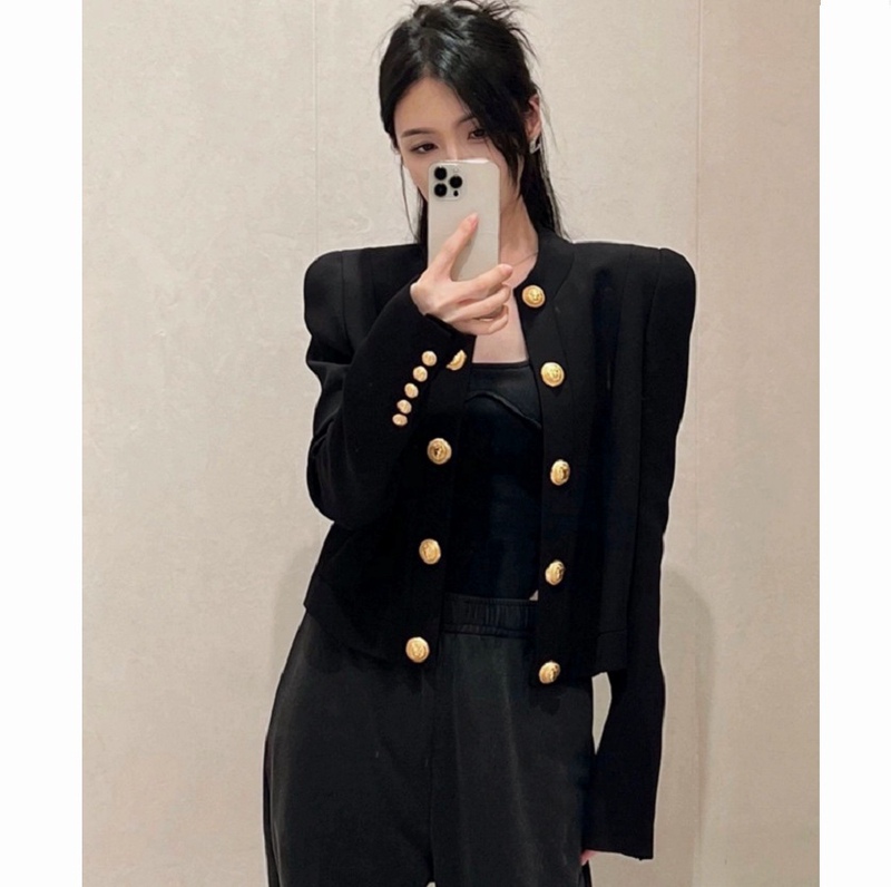 Balmain Gina 2025 Autumn/Winter New French Style Light Luxury Chic Short Jacket Cardigan Top
