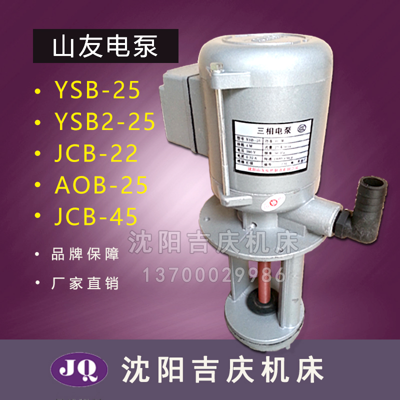 Shenyang Three Friends Water Pump YSB-25 YSB2-25 AOB-25 JCB-22 JCB-22-phase electric pump JCB-45 manufacturer