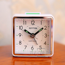 Lisheng RHYTHM alarm clock clock Japanese students small mini portable small noise table CRE210 travel
