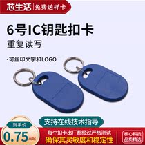 No. 6 IC Runway buckle Karetan M1 button card track card IC button card Membership Card Access Lift Card Property Card