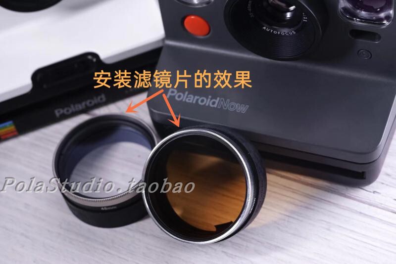 Polaroid I-2 Lens Now+Onestep2 Os+ Lens Cover Protects Close-Up Filter Uvir