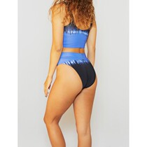 Hurley Surf Bikini Bottom with High Waist dipye High Waist Bikini Bottom
