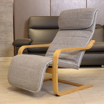 Kangbao rocking chair folding recliner lunch break nap office backrest chair household pregnant women lazy sleeping chair sofa chair