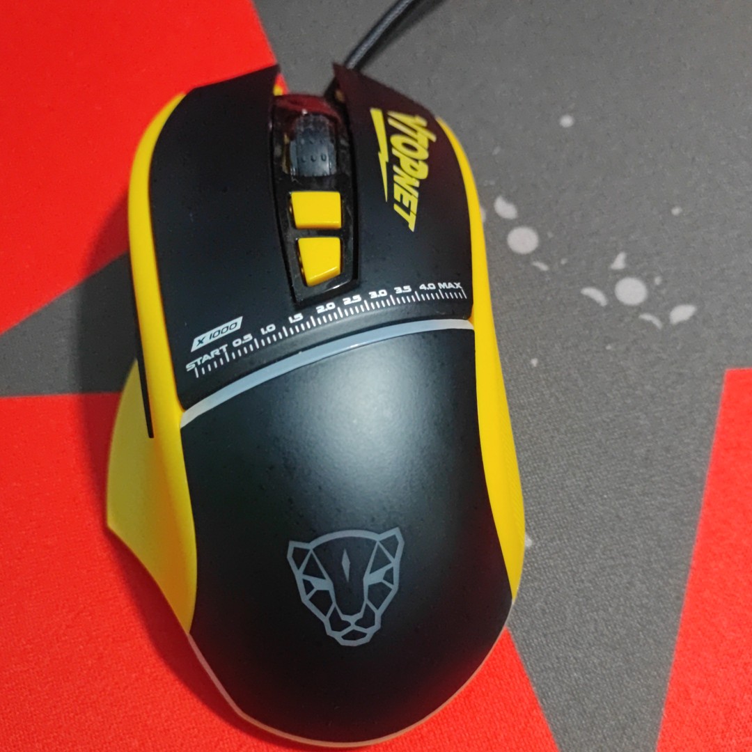 Mobao V10 gaming mouse Internet cafe gaming hotel VTOP team co-branded usb gaming mouse