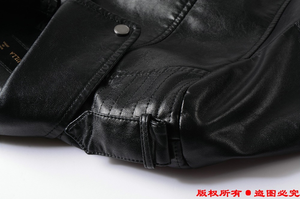 Áo khoác da nữ đơn giản mỏng ngắn đơn zip eo áo khoác da nhỏ Áo khoác da ngọt ngào áo da zara nữ chính hãng