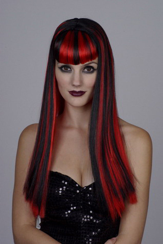 Perruque      Long cheveux raides - Ref 2612487 Image 4