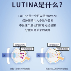 Линзы для очков 日本东海1.67近视配镜超薄防蓝光多层膜lutina订制1.6非球面镜片