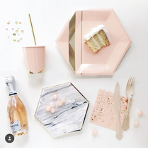 Party dessert plate plate ins Nordic photo props Birthday party party plate Dessert cake plate