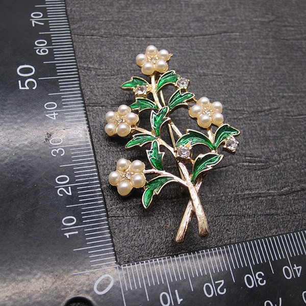 Broche femme en Zircon diamant - Ref 1172342 Image 25