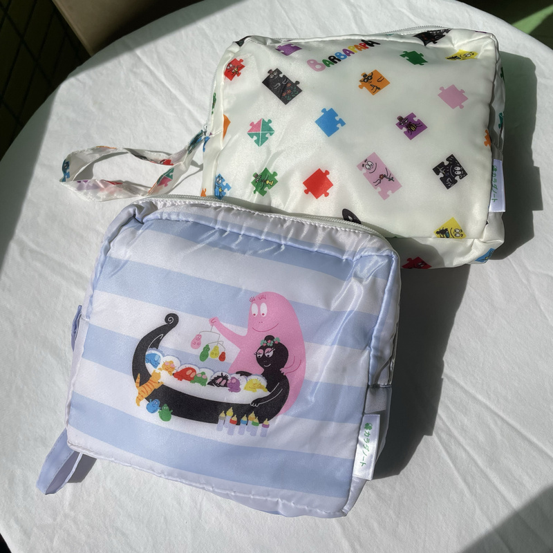 Japanese-Style Baba Papa Cartoon Diaper Storage Bag Mommy Bag Baby Stroller Hanging Storage Bag Organizer Bag Japanese-Style Baba Papa Cartoon Diaper Storage Bag Mommy Bag Baby Stroller Hanging Storage Bag Organizer Bag