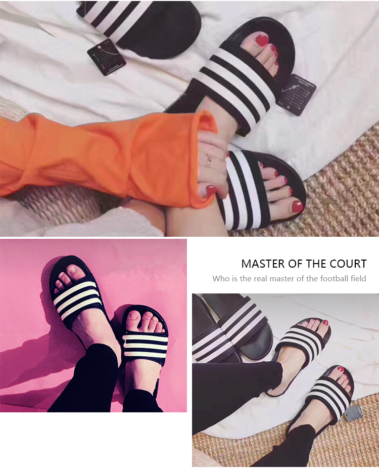 Dép Adidas nam chính hãng 2018 đi biển hè và dép thể thao giản dị U43664 G15890 dép gucci nam