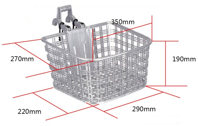 Panier pour vélo en plastique - Ref 2266678 Image 4