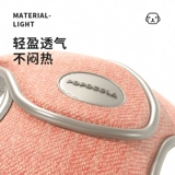 Дроящая веревочная грудь и спина среднего размера маленькая маленькая собачья светящаяся жилет