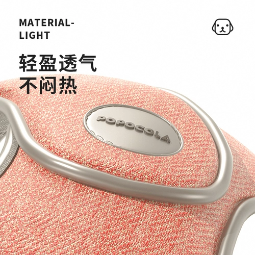 Дроящая веревочная грудь и спина среднего размера маленькая маленькая собачья светящаяся жилет