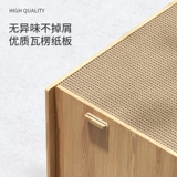 Попо кот захватывает кошачье гнездо встроенное двойное гофрированное бумажное домик не изнашивается, устойчивый