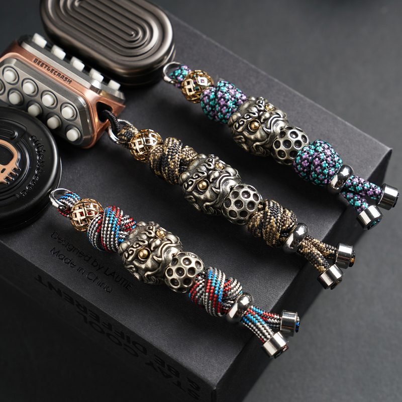 Edc Lanyard Paracord Car Keychain Bag Accessory Commuter Knife Pendant Keychain DIY