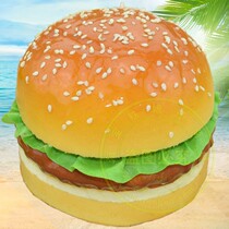 Window decoration big fake simulation Burger model artificial display photography food photo door decoration props