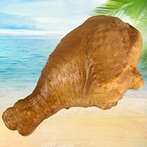 Roast duck leg simulation model fake big chicken leg prop New Orleans grilled leg chicken midwing silicone eco-friendly decorations