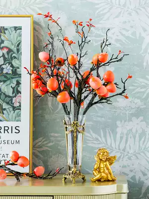 Harvest cottage retro light luxury Vase ornaments living room flower arrangement table TV cabinet dry flower flower decoration flower