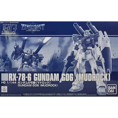 Модель Crown Bliss PB ограниченной сборки HGUC 1/144 RX-78-6 Gundam Unit 6 Аргиллит