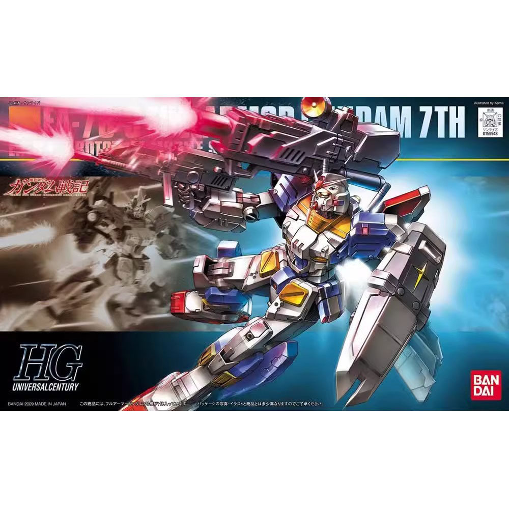 มีสินค้าพร้อมส่ง Hguc 098 1/144 Fa-78-3 โมเดลกันดั้มชุดเกราะครบชุด 7 ชิ้น จาก Bandai