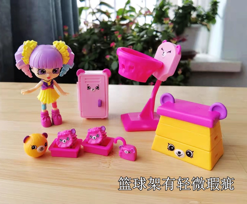 02#Clearance lovely spirit doll Pets furniture scene Ornaments Play the family Toys buy Five give One