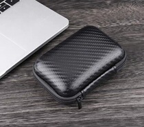 EVA tool box storage bag instrument portable matching black with straw mat pattern thickened and hard outer size 12*8*4cm