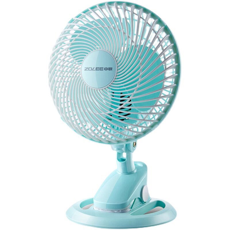 Sino-connected fan household desktop shake fan clip hanging three-in-one small fan dormitory office desktop fan