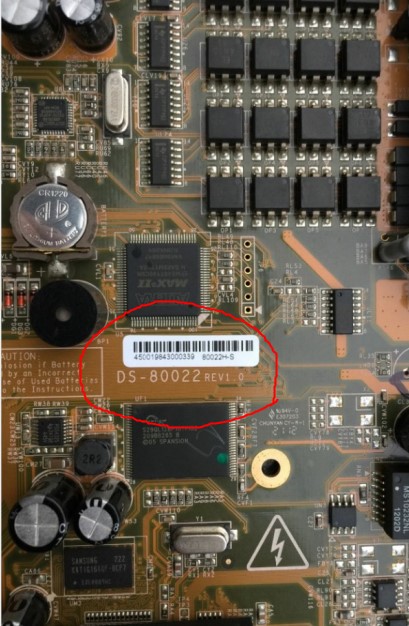 Hikvision DS-8116HS-ST 16-Way Motherboard DS-80022 replaces DS-8075 from stock