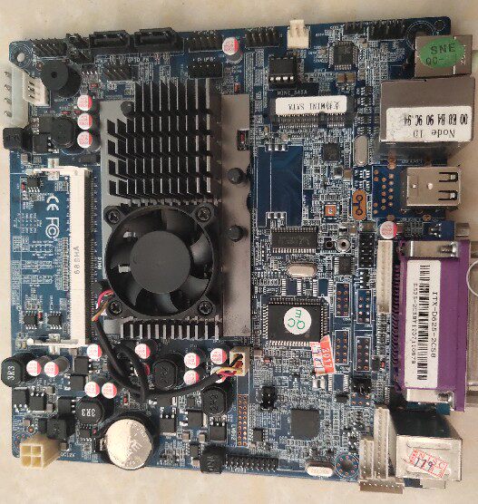 Industrial Computer Main Board ITX-D525-2CS8 POS Machine Main Board Advertisement Machine Main Board Shanghai Spot