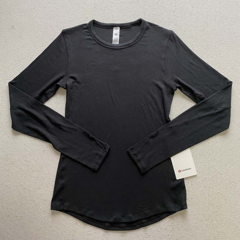 Authentic In-Stock Lululemon Hold Tight Women's Yoga Casual Long-Sleeve T-Shirt Breathable Lw3Ftfs