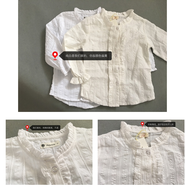 Chemise fille à manche longue - Ref 2086303 Image 20