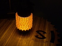 Spot Japanese soulabo KASANEMONO ML4 orange transparent lampshade outdoor camping Limited