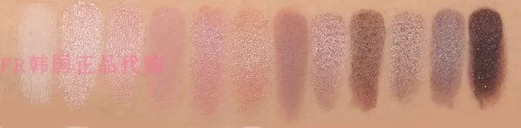 Bây giờ UrbanDecay đã từ chối khay phấn mắt thành phố 12 màu NAKED HEAT 3 thế hệ màu tấm Cherry