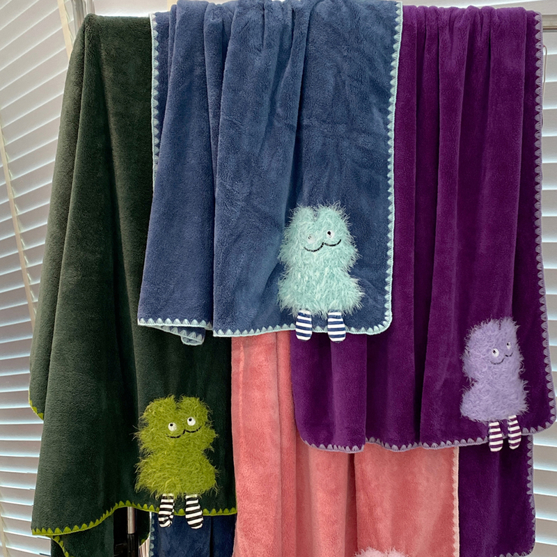 Fluffy and Cute Series of Bath Towels, Soft and Comfortable, Household Coral Velvet Absorbent Bath Towels, Quick-Drying Wraps for Men and Women Fluffy and Cute Series of Bath Towels, Soft and Comfortable, Household Coral Velvet Absorbent Bath Towels, Quick-Drying Wraps for Men and Women