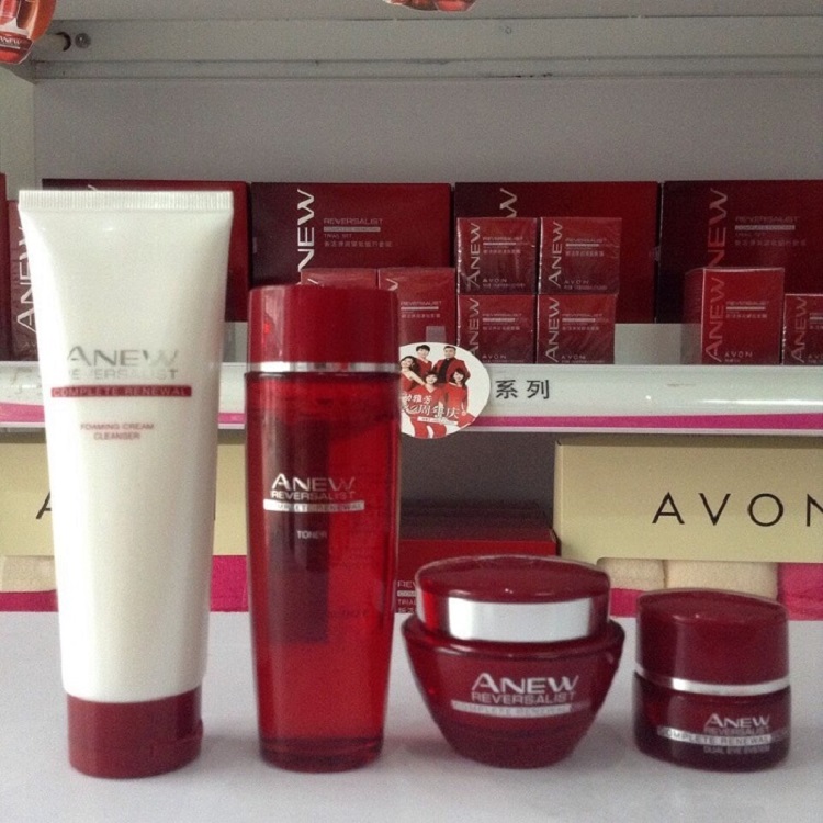 Avon New Live Booster Kem Làm Săn Chắc 50 gam Chống-Old Nâng Chống Nhăn Energizing Chiropody Kem Nâng Cấp Chai Màu Đỏ klairs kem dưỡng