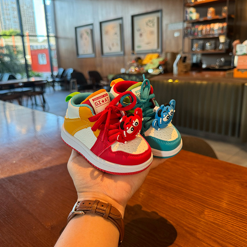 Детские кроссовки для родителей и детей младшего возраста, для маленьких девочек, весна и осень, фасоль м, утки-мандаринки, для маленьких мальчиков, обувь, спортивная обувь на мягкой подошве для младенцев и маленьких детей от 1 года