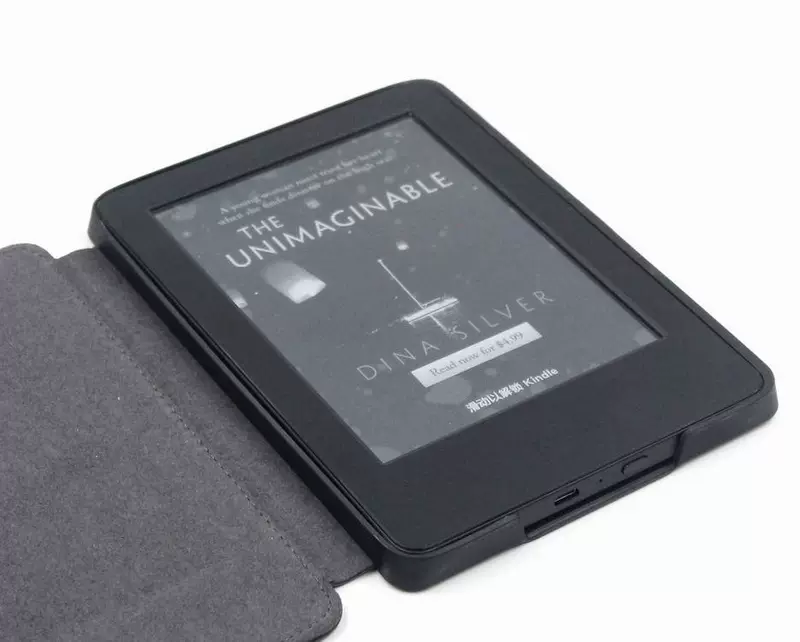 trường hợp giấy điện tử 499 mới nắp bảo vệ kindle6 e-book reader ngủ bao da mới của Amazon - Phụ kiện sách điện tử ốp lưng ipad 10.2